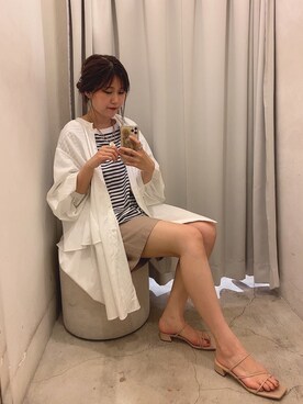 sakuraさん（レディース・165cm）の春コーディネート