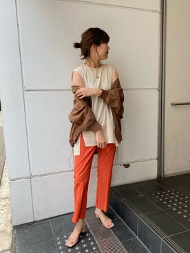 sakuraさん（レディース・165cm）の春コーディネート