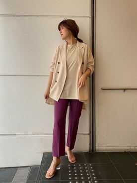 sakuraさん（レディース・165cm）の春コーディネート