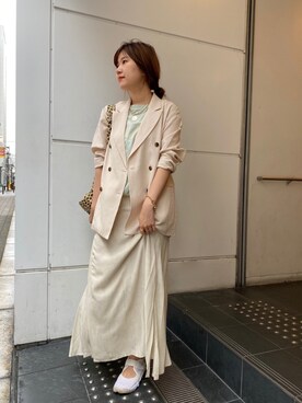 sakuraさん（レディース・165cm）の春コーディネート