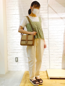 natsuさん（レディース・154cm）の夏コーディネート