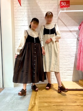 natsuさん（レディース・154cm）の夏コーディネート