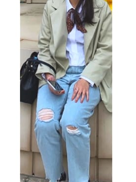 mipさん（レディース・170cm）の春コーディネート