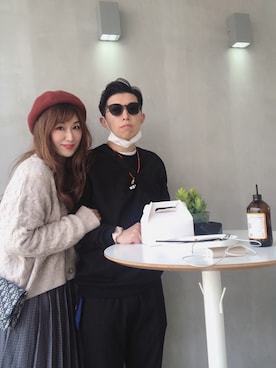「MSGM（エムエスジーエム）のアイテム（パーカー）」を使った、vivianさん（レディース・167cm）の春コーディネート