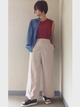 aykさん(レディース・163cm)の夏コーディネート