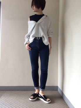 aykさん（レディース・163cm）の夏コーディネート