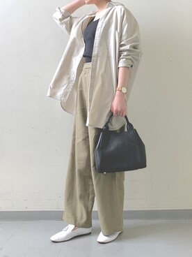 hollyさん（レディース・160cm）の春コーディネート