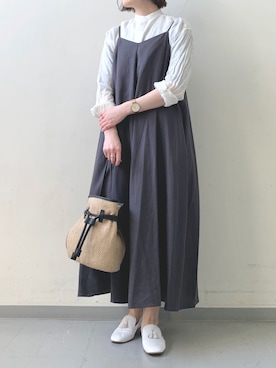 hollyさん（レディース・160cm）の春コーディネート