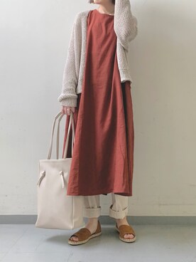 hollyさん（レディース・160cm）の春コーディネート
