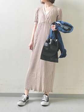 hollyさん（レディース・160cm）の春コーディネート