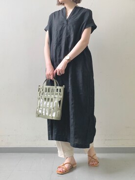 hollyさん（レディース・160cm）の春コーディネート