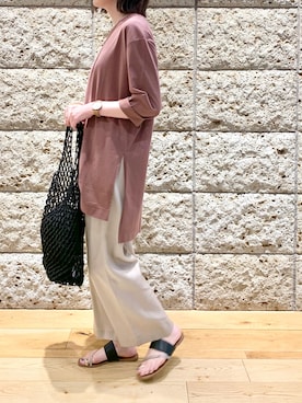 hollyさん（レディース・160cm）の夏コーディネート