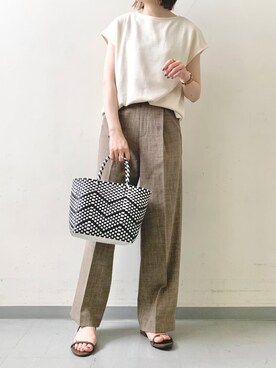 hollyさん（レディース・160cm）の夏コーディネート