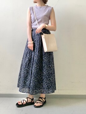 hollyさん（レディース・160cm）の夏コーディネート