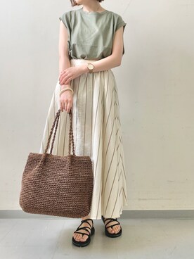 hollyさん（レディース・160cm）の夏コーディネート
