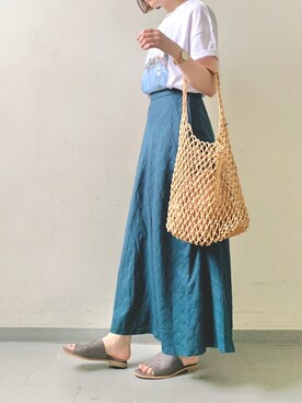 hollyさん（レディース・160cm）の夏コーディネート