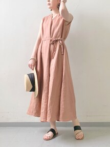 URBAN RESEARCH DOORS（アーバンリサーチドアーズ）の「リネンVネック