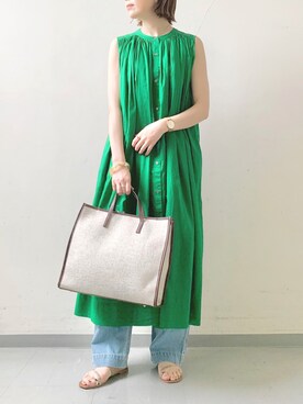 hollyさん（レディース・160cm）の夏コーディネート