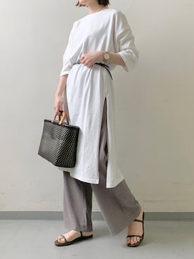 hollyさん（レディース・160cm）の夏コーディネート