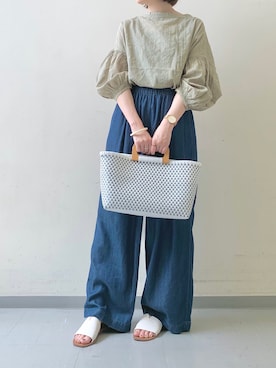 hollyさん（レディース・160cm）の夏コーディネート