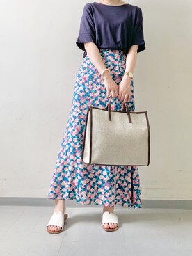 hollyさん（レディース・160cm）の夏コーディネート