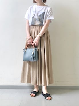 hollyさん（レディース・160cm）の夏コーディネート