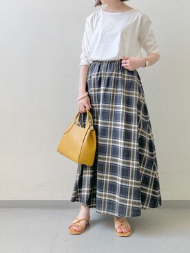 hollyさん（レディース・160cm）の夏コーディネート