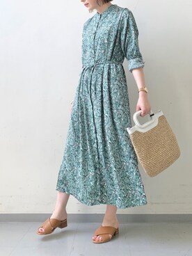 hollyさん（レディース・160cm）の夏コーディネート