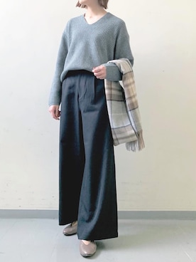 hollyさん（レディース・160cm）の秋コーディネート