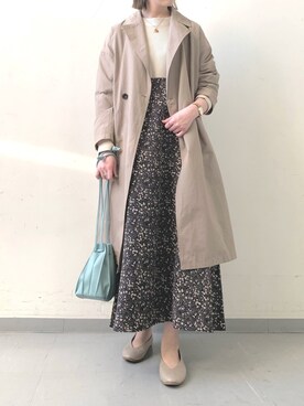 hollyさん（レディース・160cm）の冬コーディネート