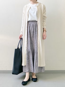 hollyさん（レディース・160cm）の春コーディネート