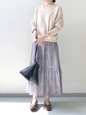 hollyさん（レディース・160cm）の春コーディネート