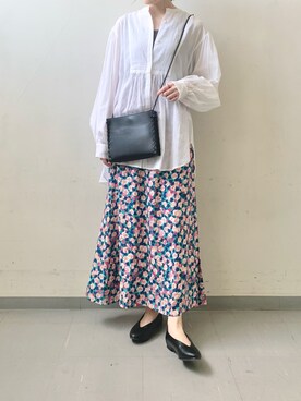 hollyさん（レディース・160cm）の春コーディネート