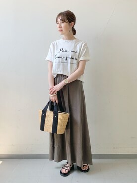 hollyさん（レディース・160cm）の夏コーディネート