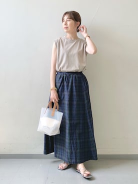 hollyさん（レディース・160cm）の夏コーディネート