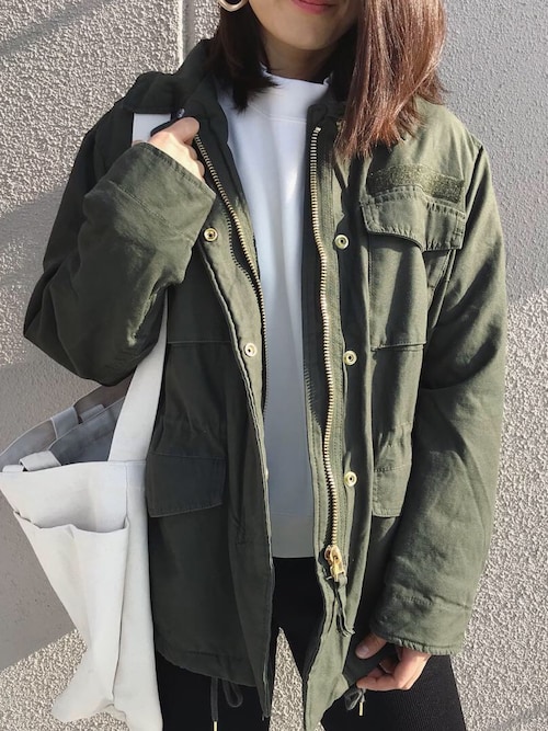 Ena H Mのミリタリージャケットを使ったコーディネート Wear