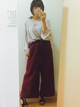 𝔸𝕤𝕒𝕞𝕚.さん（レディース・157cm）の秋コーディネート