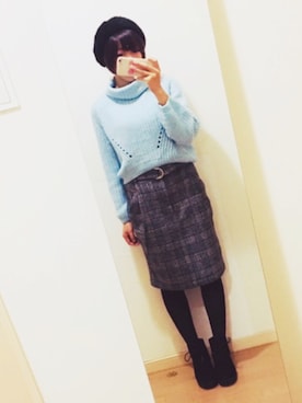 𝔸𝕤𝕒𝕞𝕚.さん（レディース・157cm）の冬コーディネート