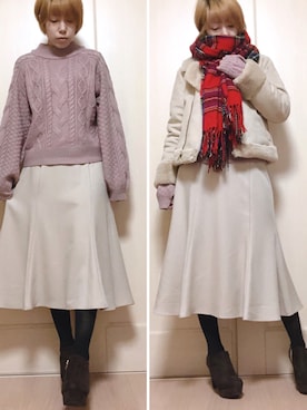 𝔸𝕤𝕒𝕞𝕚.さん(レディース・157cm)の冬コーディネート