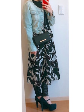 「夢展望（ユメテンボウ）のアイテム（ワンピース/ドレス）」を使った、𝔸𝕤𝕒𝕞𝕚.さん（レディース・157cm）の春コーディネート