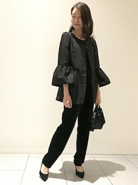 「Noble（ノーブル）のアイテム（つなぎ/オールインワン）」を使った、miyuuさん（レディース・158cm）の夏コーディネート