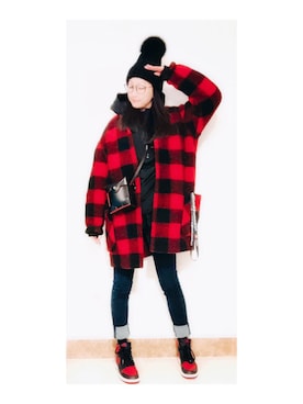 「MARANT ETOILE（マランエトワール）のアイテム（ジャケット/アウター）」を使った、dordor4everさん（レディース・161cm）の冬コーディネート