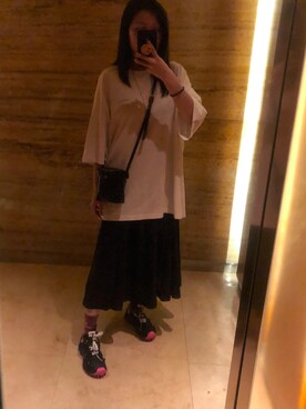 「MANU ATELIER（マニュ アトリエ）のアイテム」を使った、dordor4everさん（レディース・161cm）の夏コーディネート