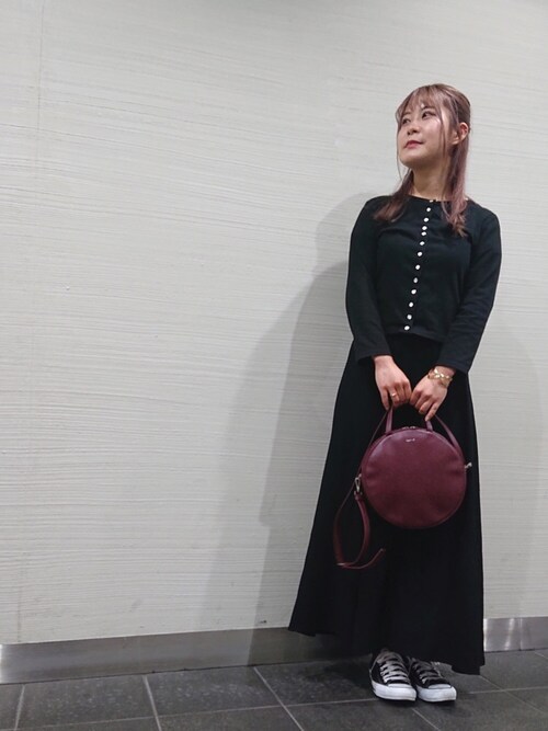 Agnes B Voyage有楽町マルイ アニエスベーボヤージュ有楽町マルイ店 Agnes B のショルダーバッグを使ったコーディネート Wear