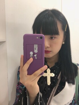 「Grimoire（グリモワール）のアイテム（ワンピース/ドレス）」を使った、栗藤勺さん（レディース・169cm）の春コーディネート