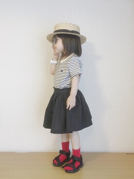accaさん（キッズ・90cm）の夏コーディネート