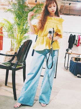 Chie Katoさん（レディース・159cm）の春コーディネート