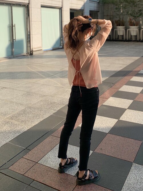 Chie Katoさんのデニムパンツを使ったコーディネート Zozotown