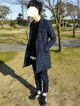 しまひろさん(メンズ・180cm)の冬コーディネート