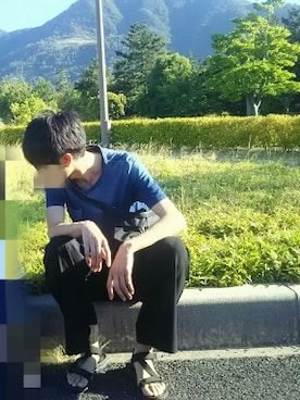 しまひろさん（メンズ・180cm）の夏コーディネート